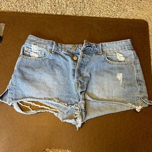Jean shorts